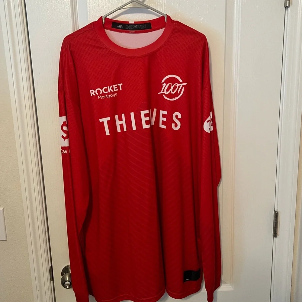100 Thieves Long Sleeve 2020 Jersey - Picture 1 of 5